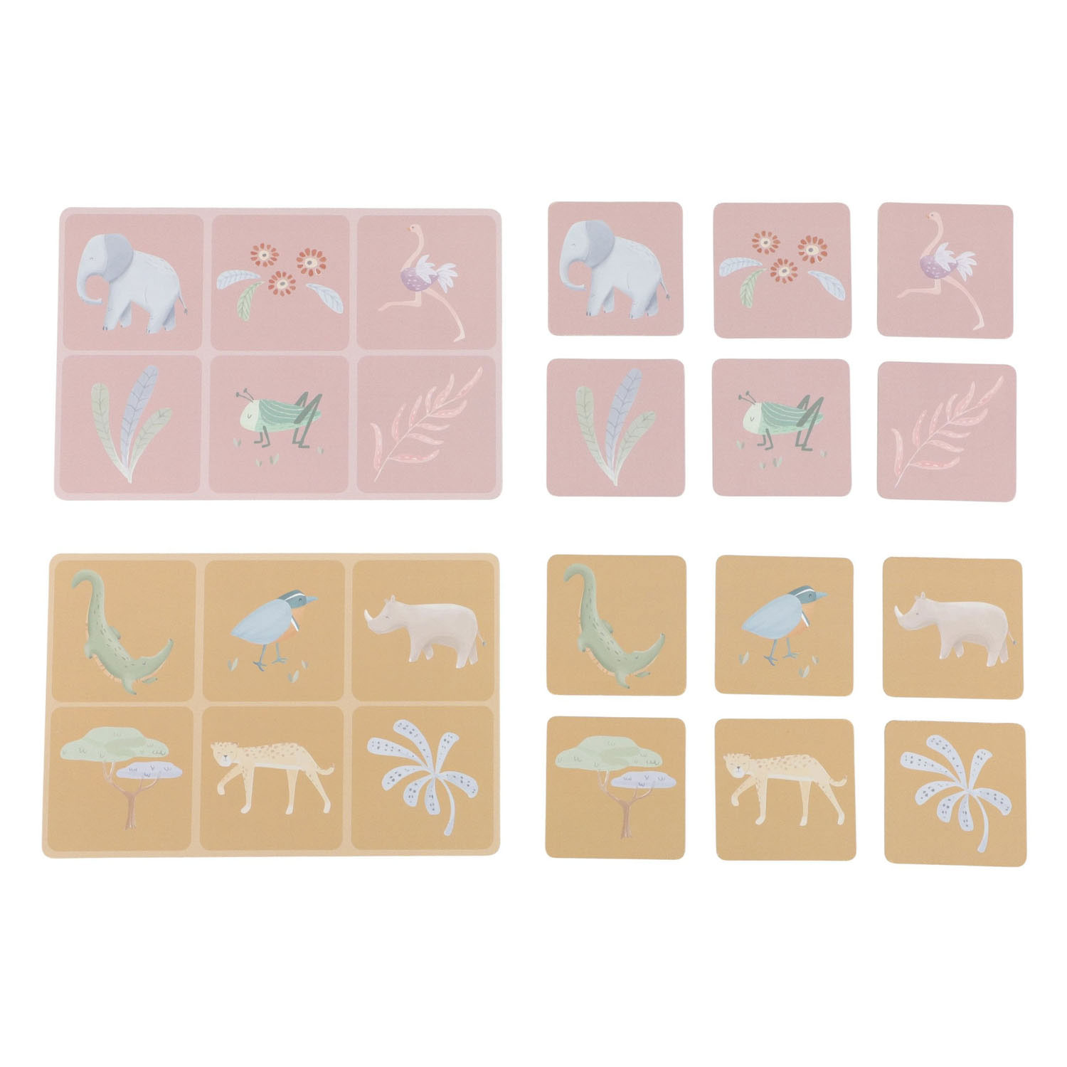 Little Dutch Lotto Spel Safari Friends - FSC