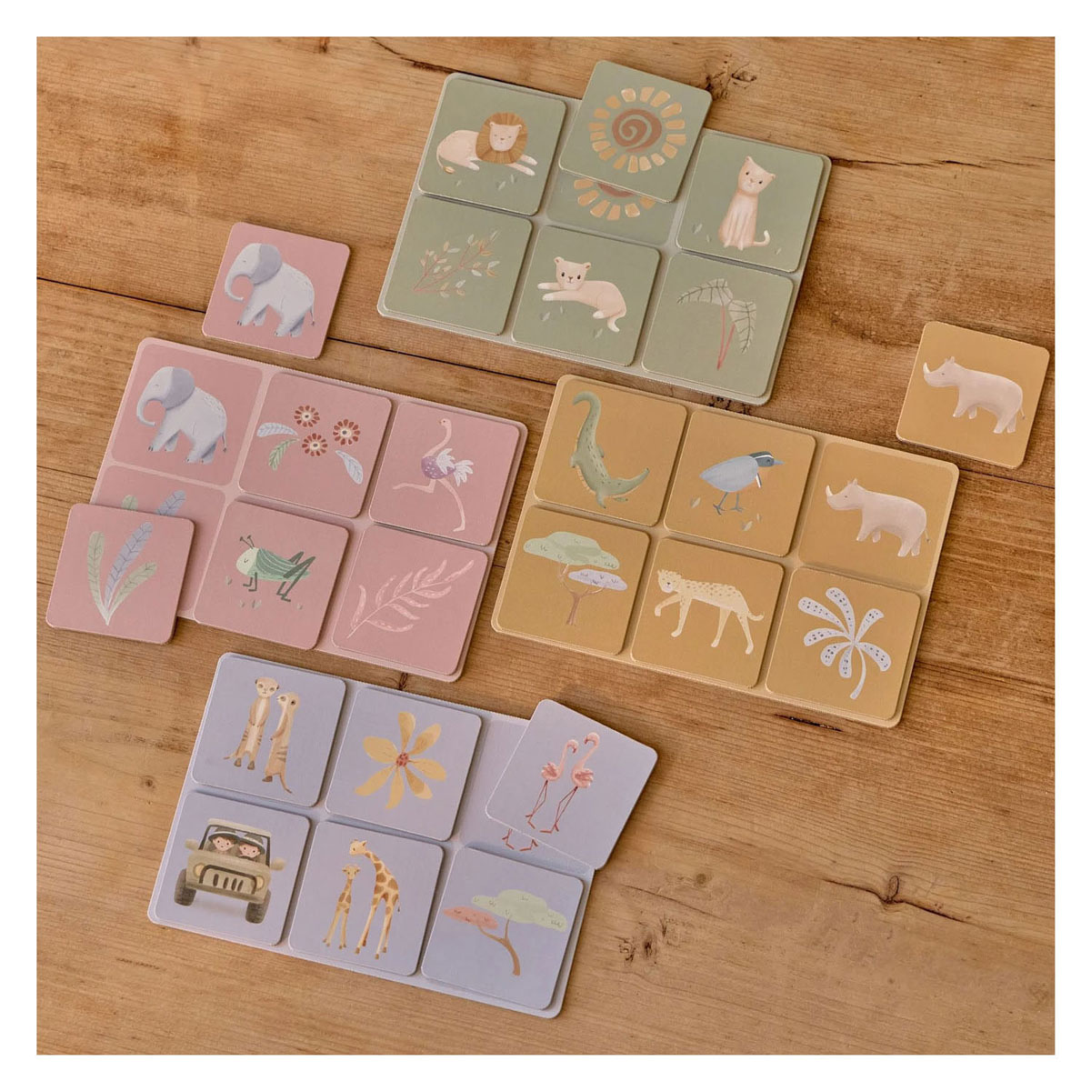 Little Dutch Lotto Spel Safari Friends - FSC
