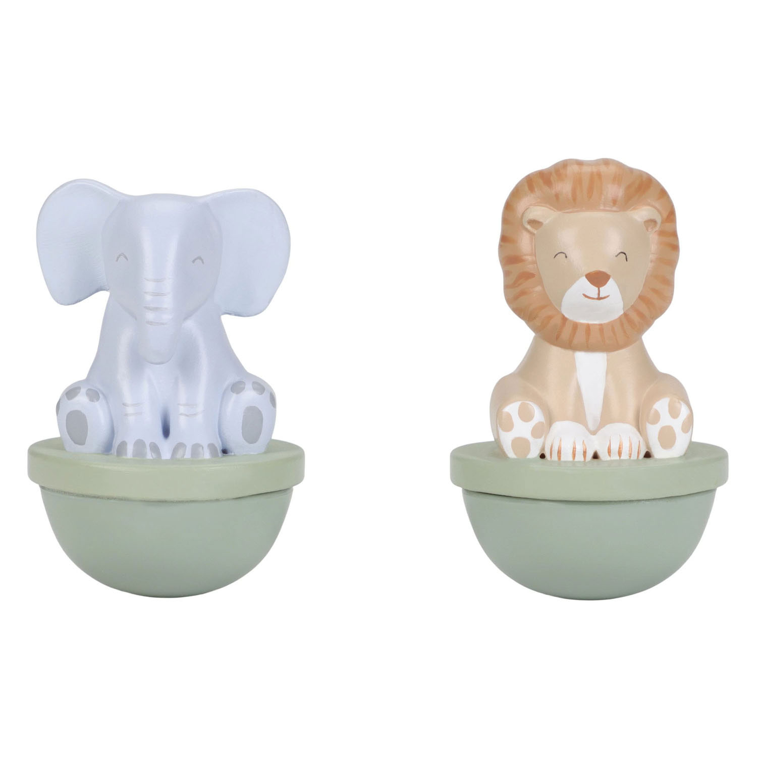 Little Dutch Houten Muziekdoosje met Dieren Safari Friends - FSC