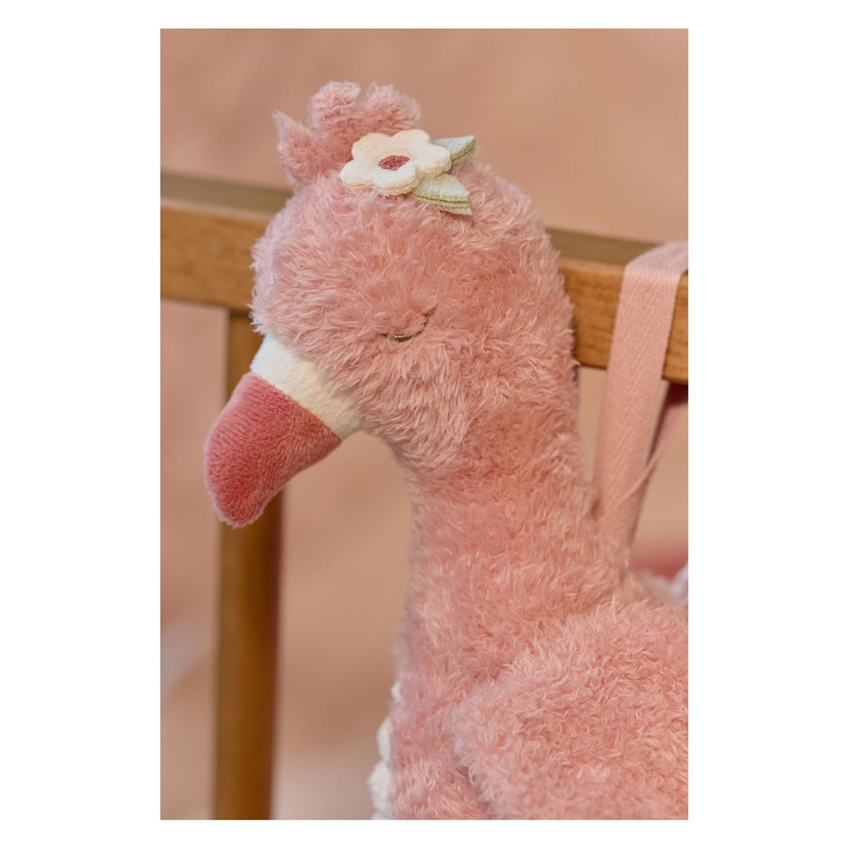 Little Dutch Muziekdoosje Pluche Flamingo Safari Friends