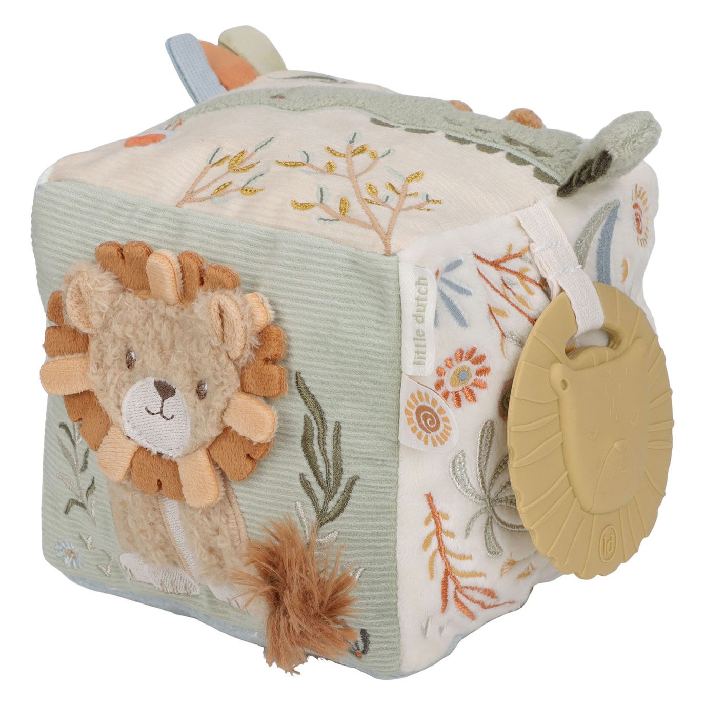 Little Dutch Pluche Activiteiten Kubus Safari Friends