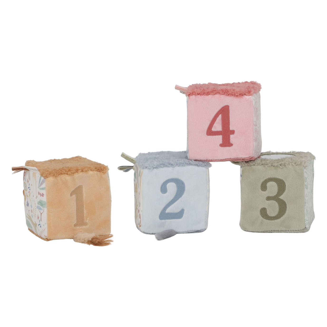Little Dutch Soft Blocks Safari Friends