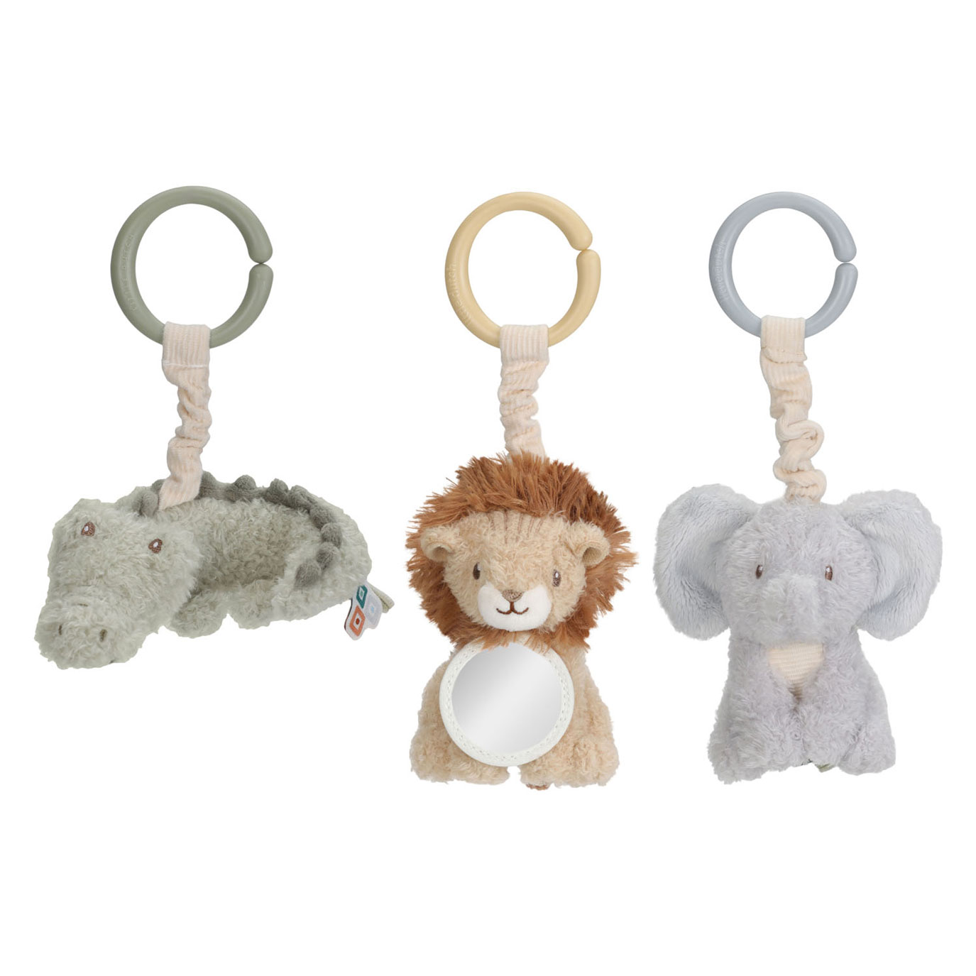 Little Dutch Activiteitenhanger Set Safari Friends - 3st.