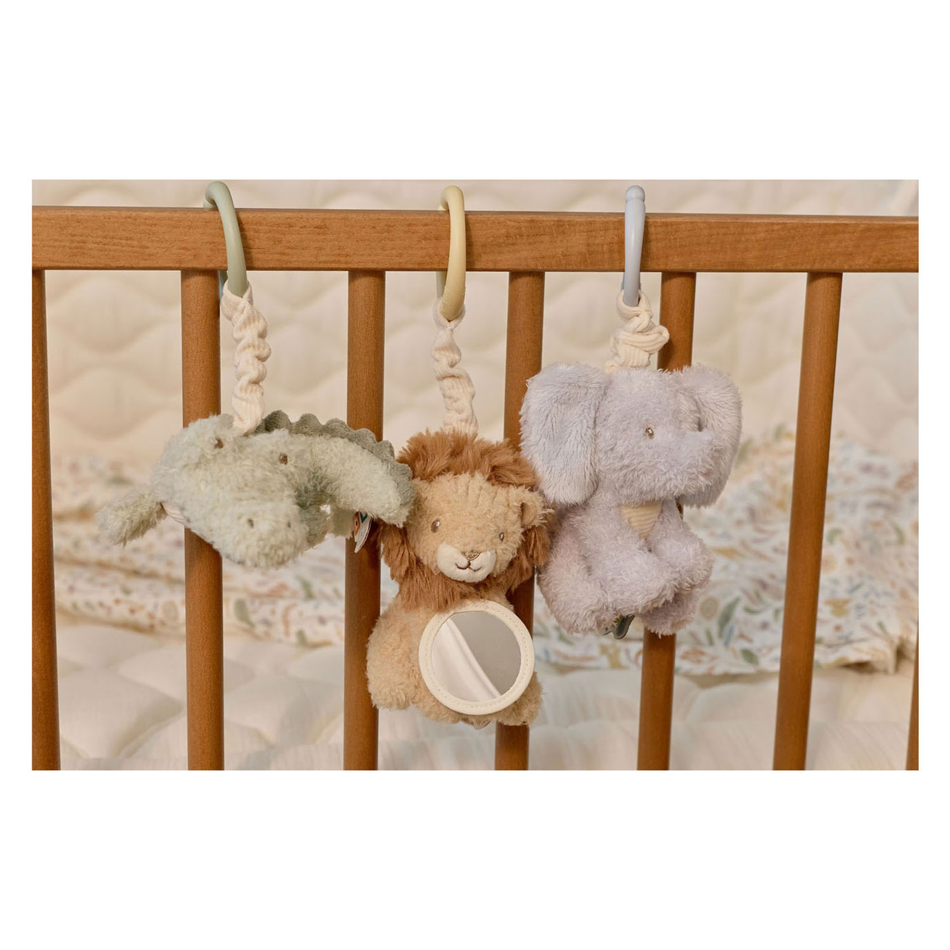 Little Dutch Activiteitenhanger Set Safari Friends - 3st.