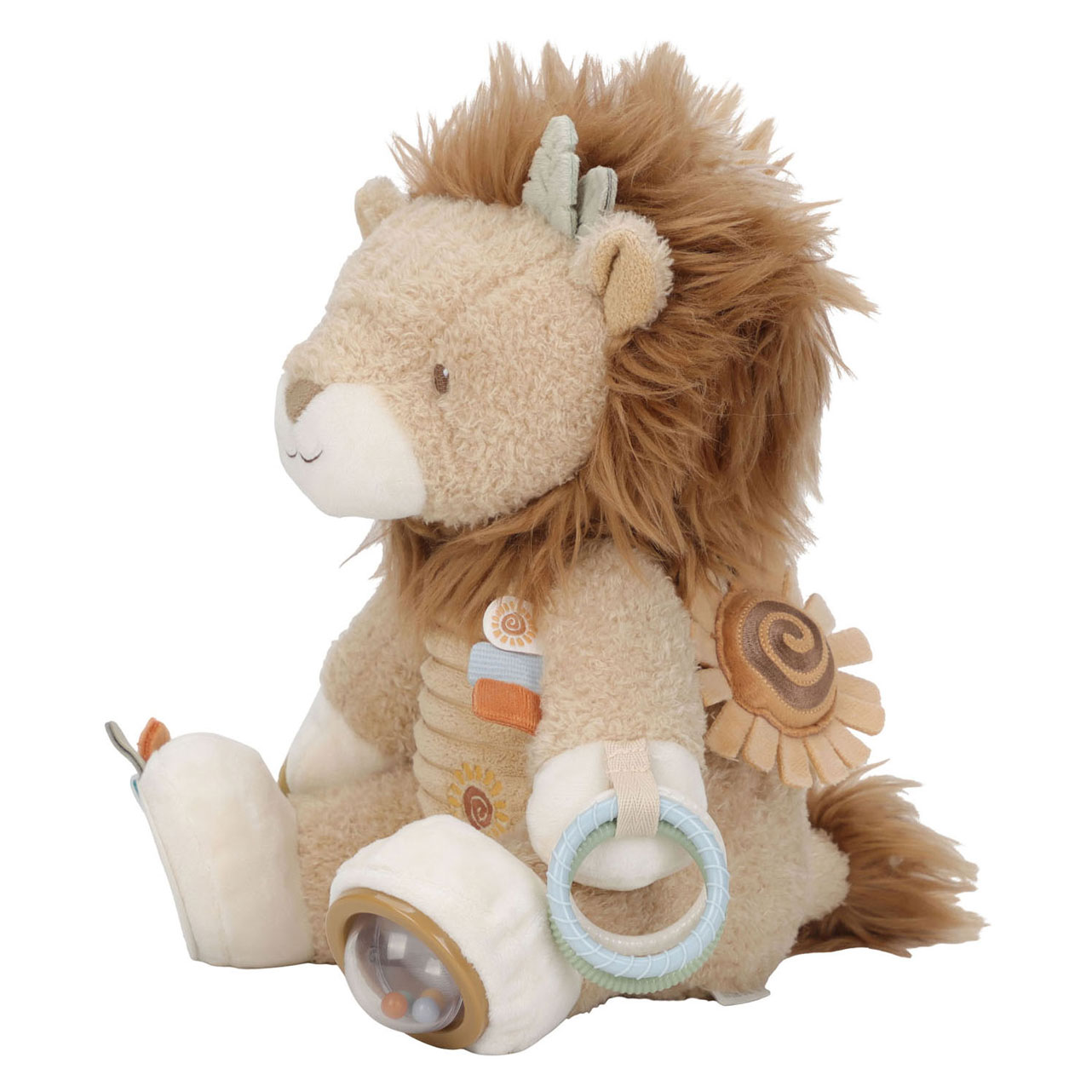 Little Dutch Activiteiten Knuffel Leeuw Safari Friends