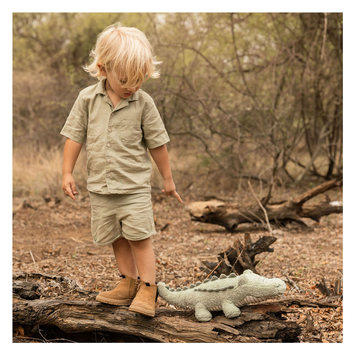 Little Dutch Krokodil Safari Friends - 40cm