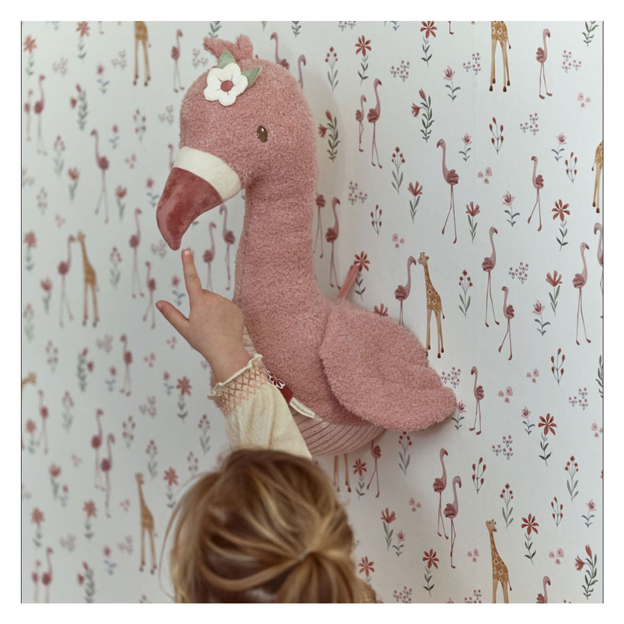 Little Dutch Dierenhoofd Flamingo Safari Friends
