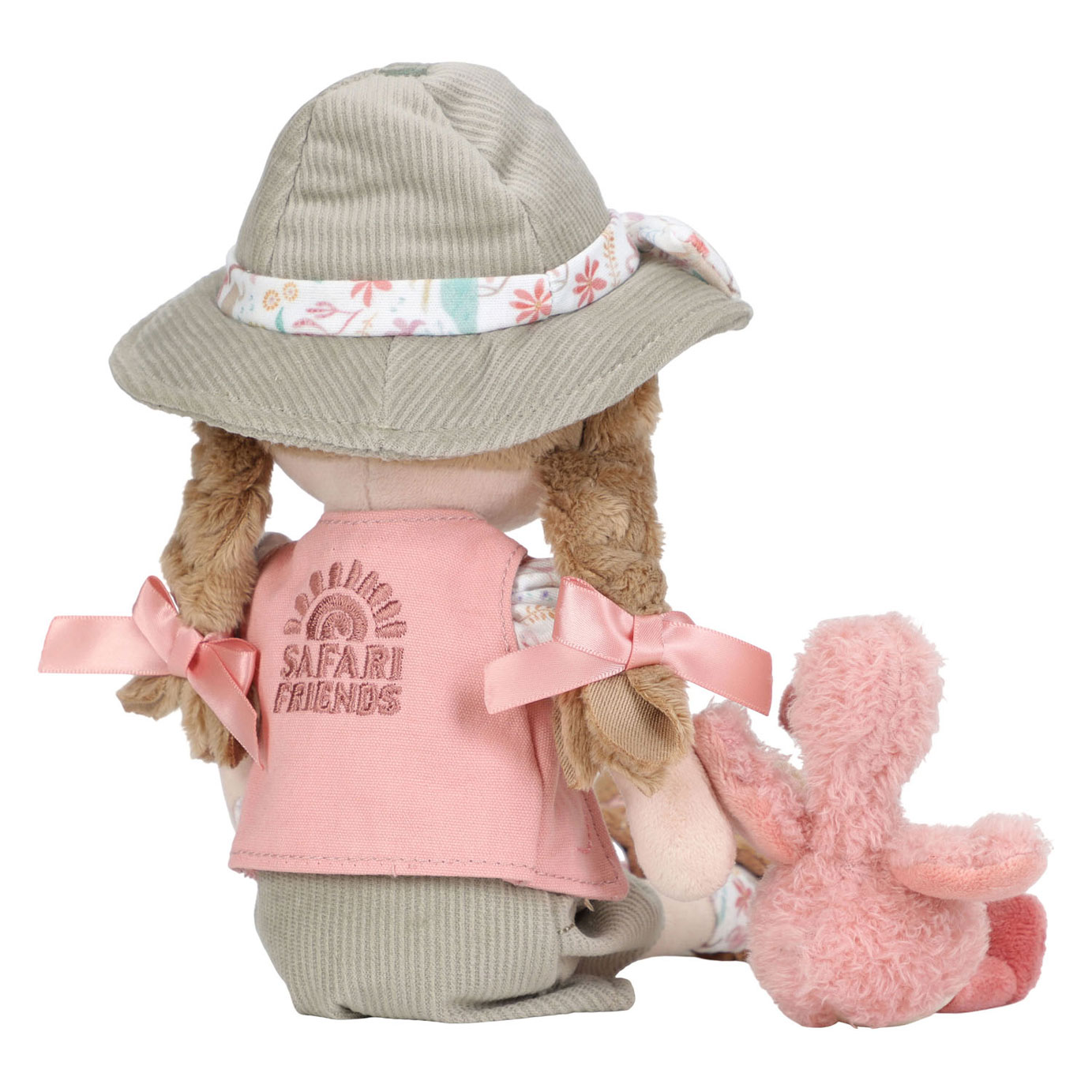 Little Dutch Knuffelpop Ranger Rosa Safari Friends