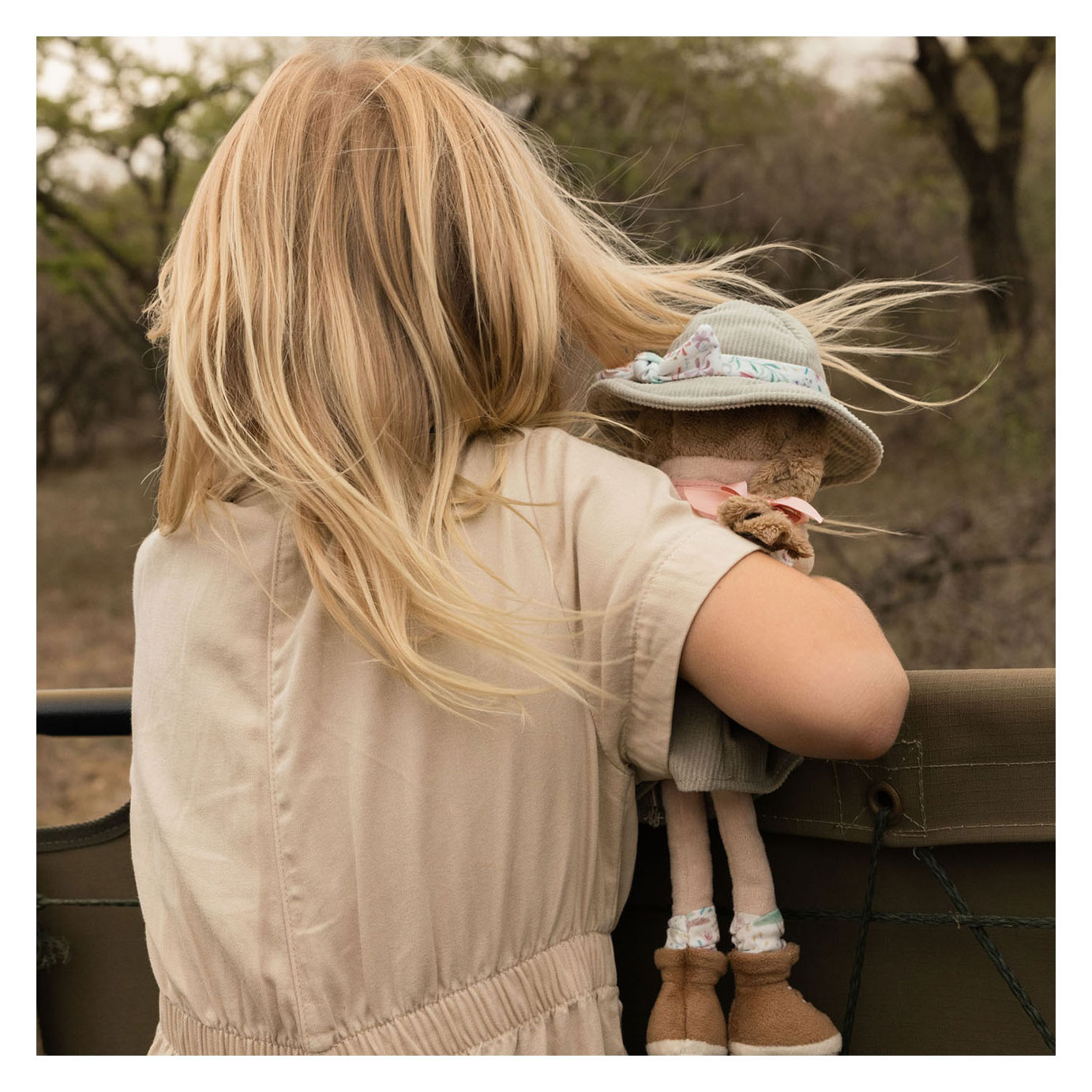 Little Dutch Knuffelpop Ranger Rosa Safari Friends