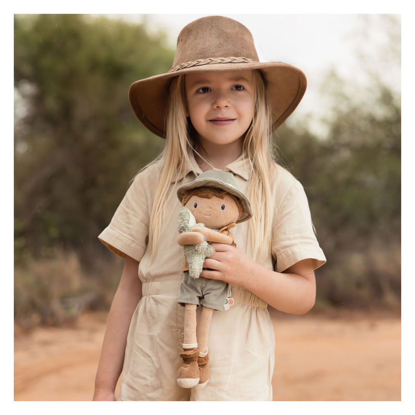Little Dutch Knuffelpop Ranger Jim Safari Friends