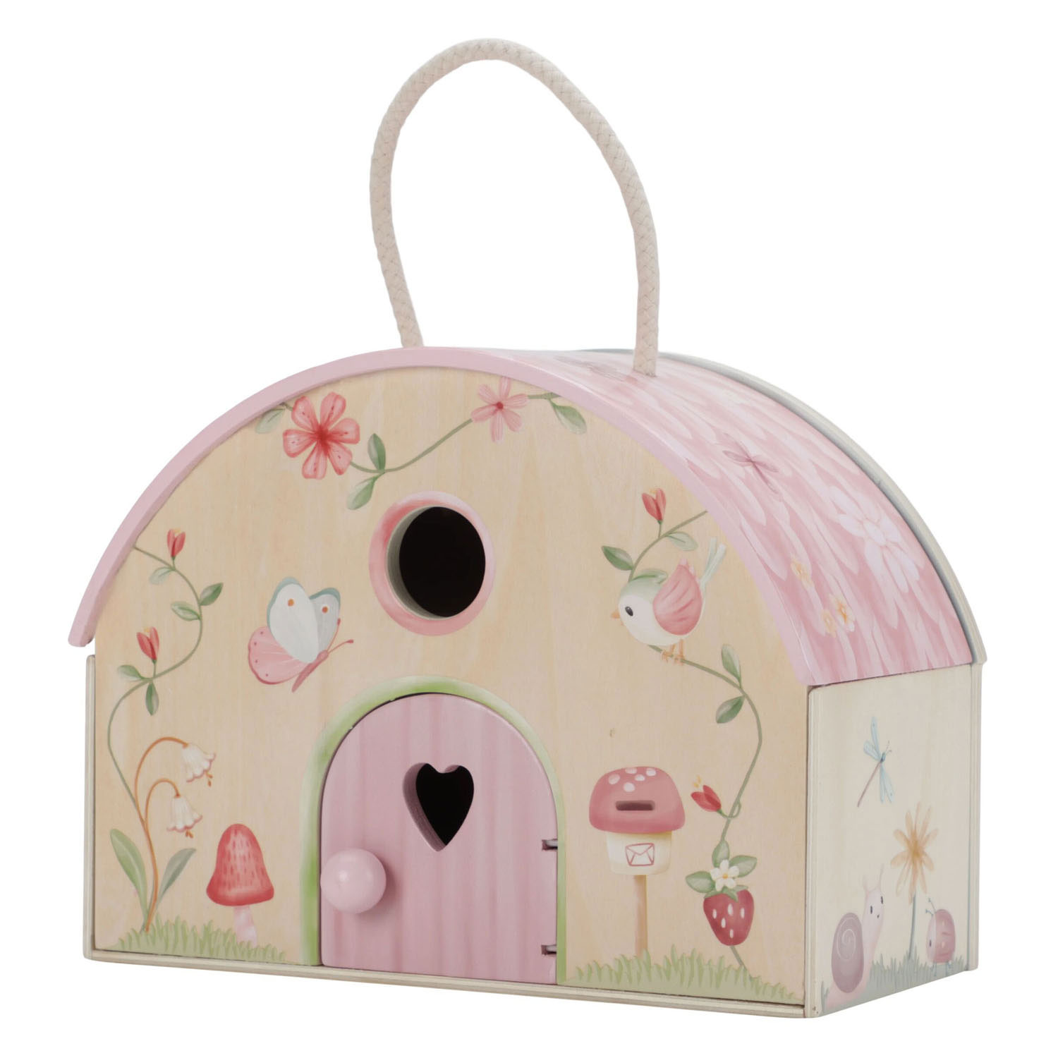Little Dutch Houten Meeneem Poppenhuis met Accessoires Fairy Garden FSC