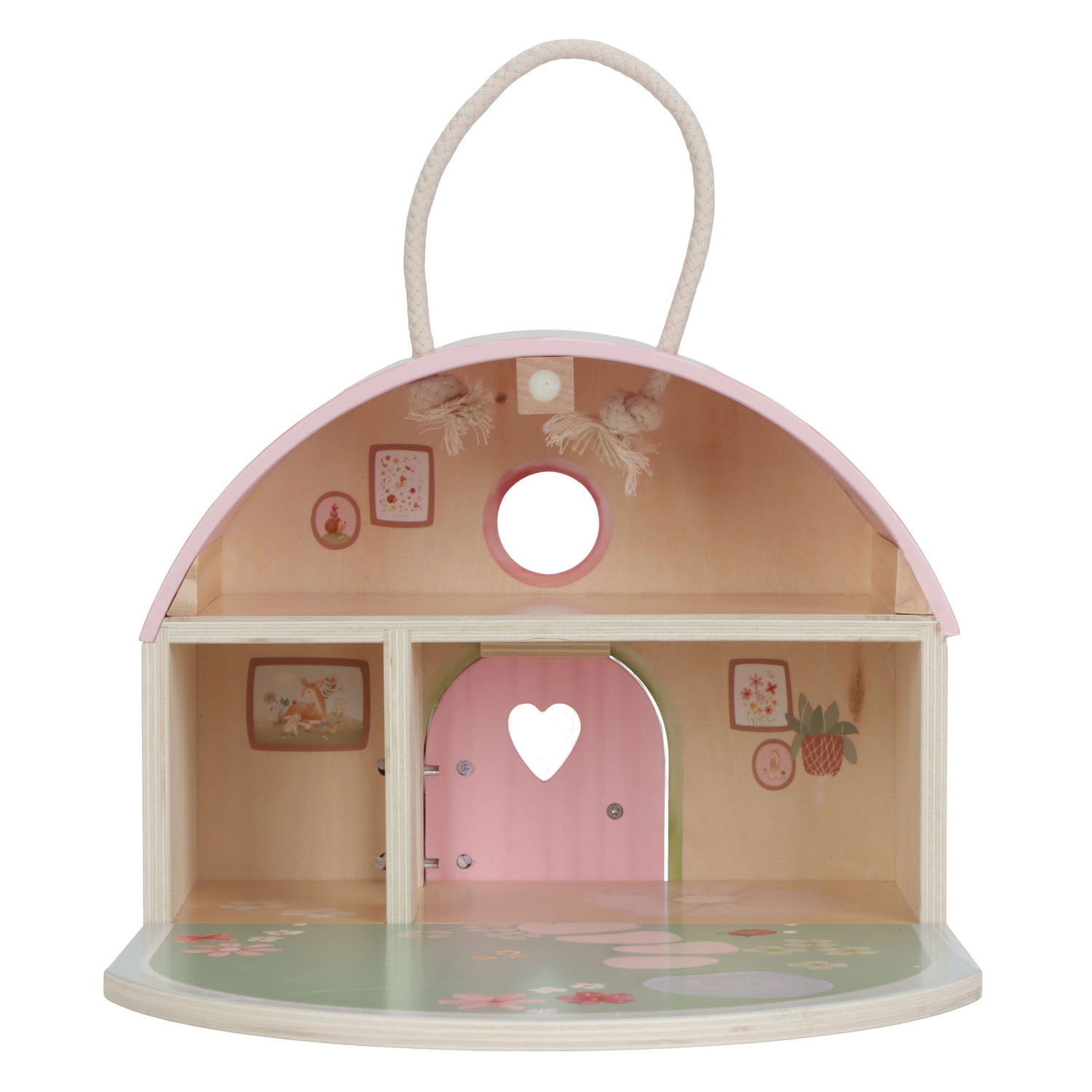 Little Dutch Houten Meeneem Poppenhuis met Accessoires Fairy Garden FSC