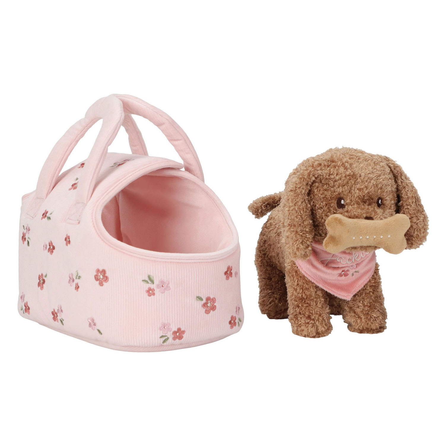 Little Dutch Knuffelhond Jackie in Tas GRS