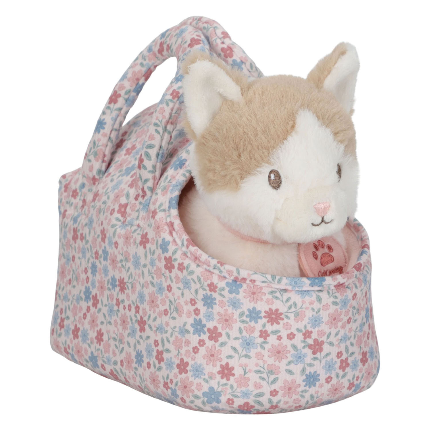 Little Dutch Knuffelkat in mandje GRS