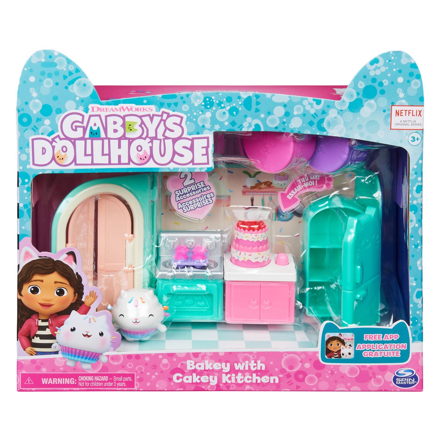 Gabby's Dollhouse - Cakey's Kitchen Spielset