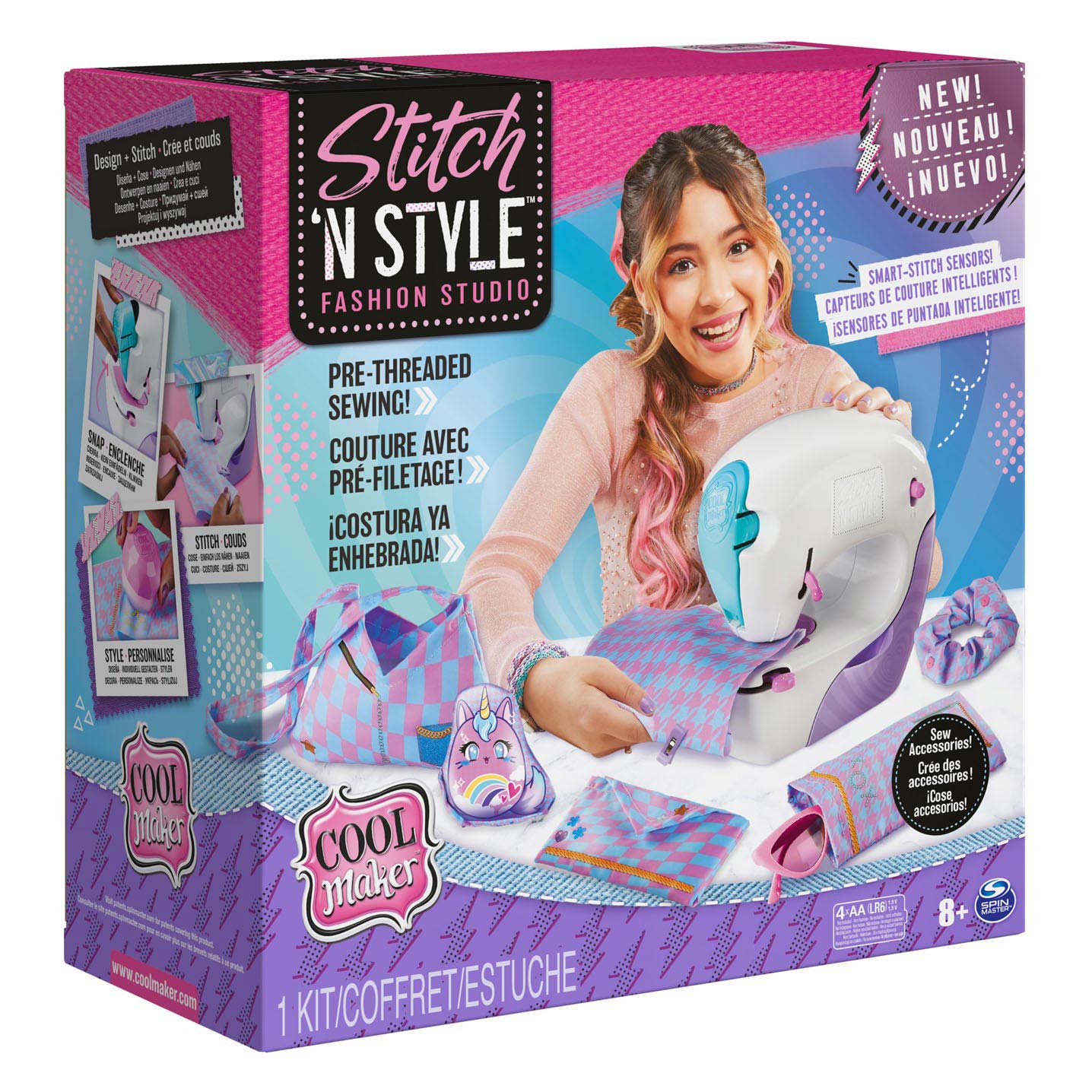 Cool Maker – Stitch 'n Style Fashion Studio Nähmaschine