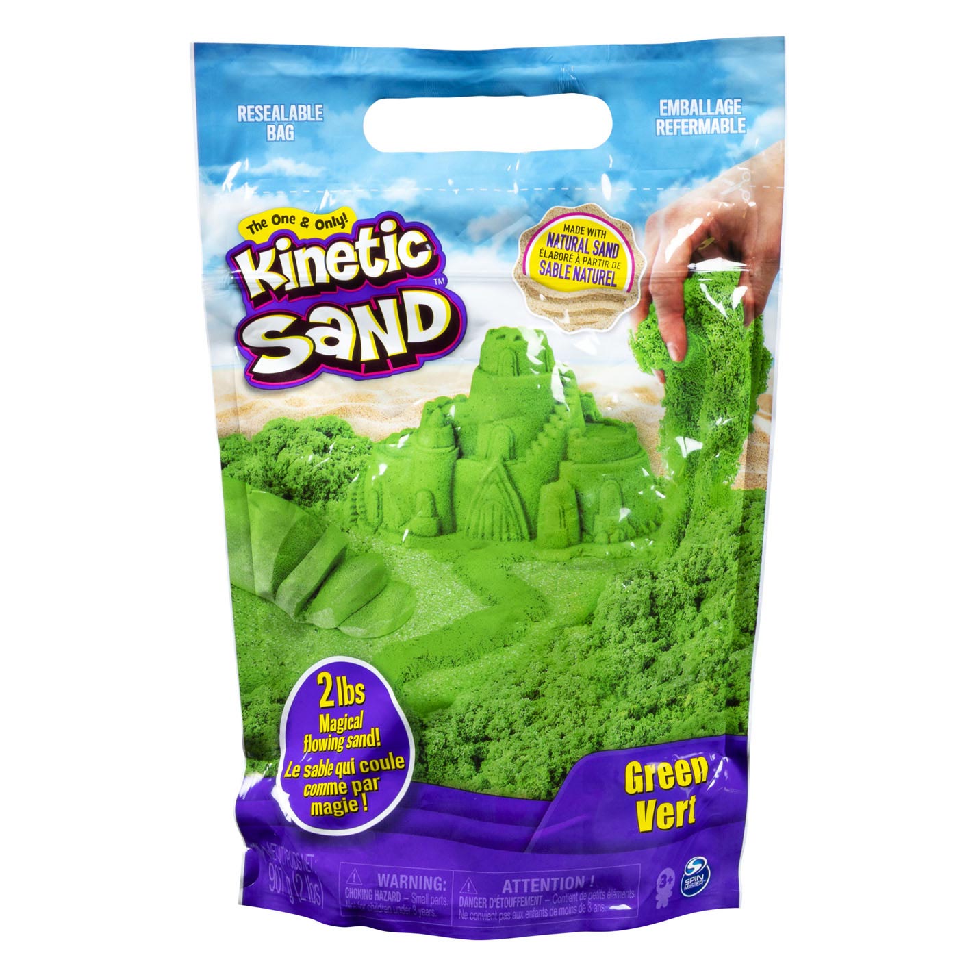 Kinetic Sand - Groen, 907gr.