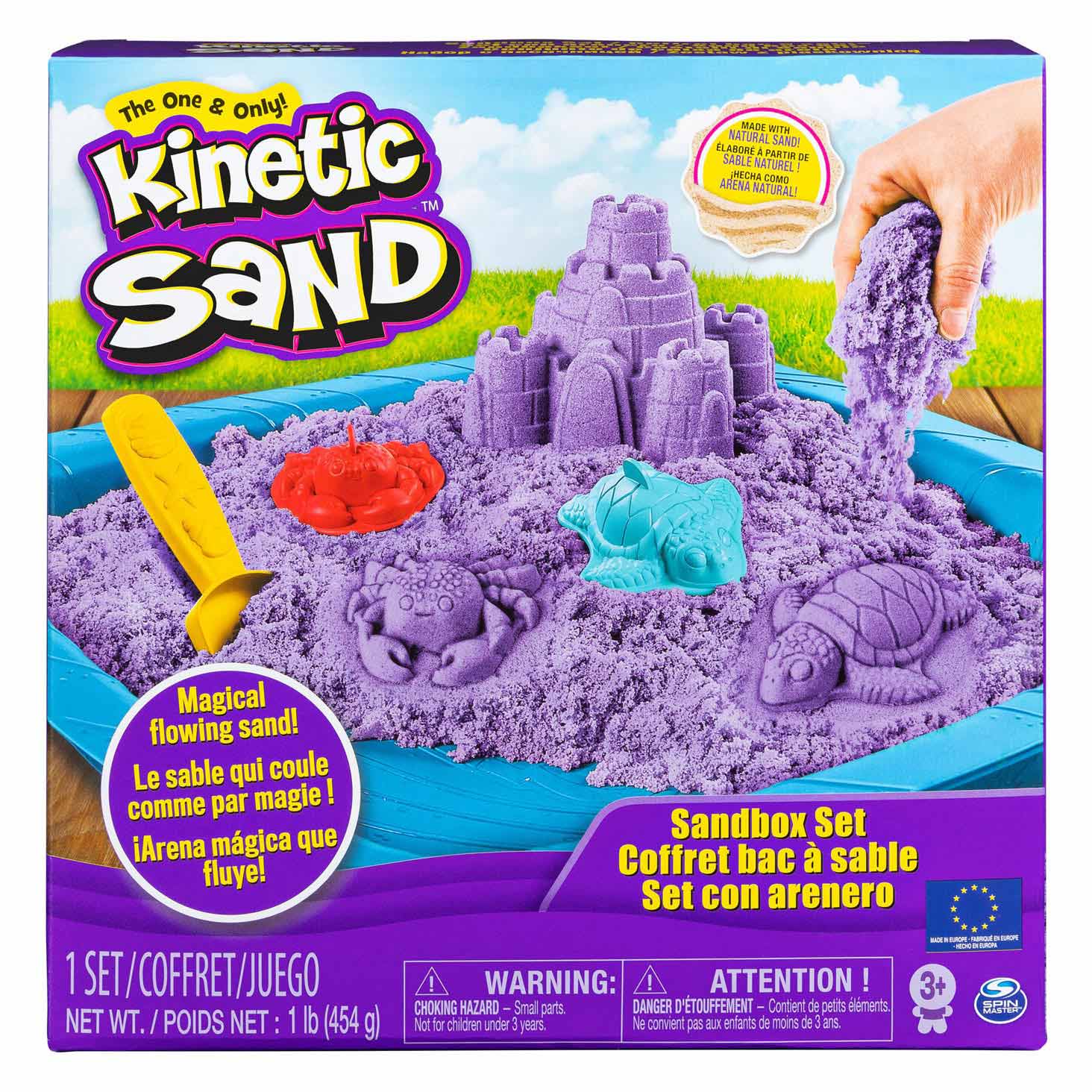 Kinetic Sand - Speelzand Set Paars, 454gr.