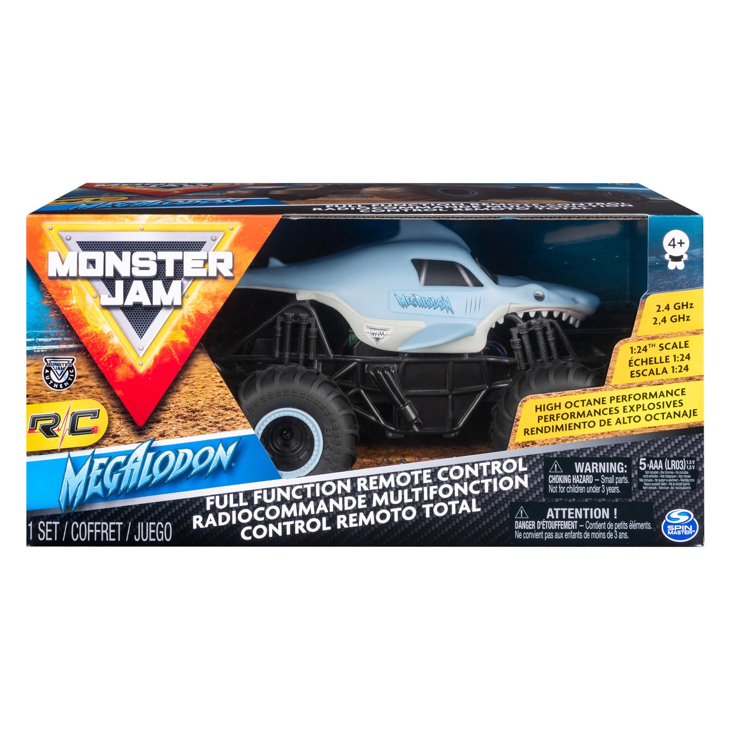 Monster Jam RC Megalodon Bestuurbare Auto 1:24