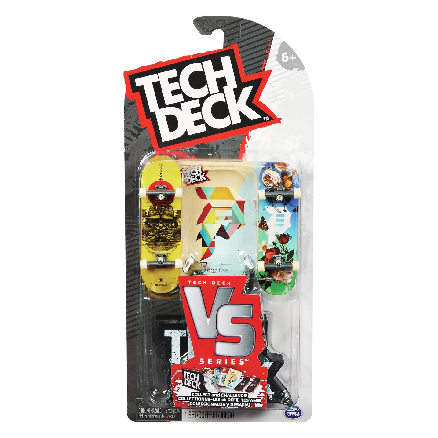 Tech Deck vs Series Vingerskateboard Speelset, 2st.