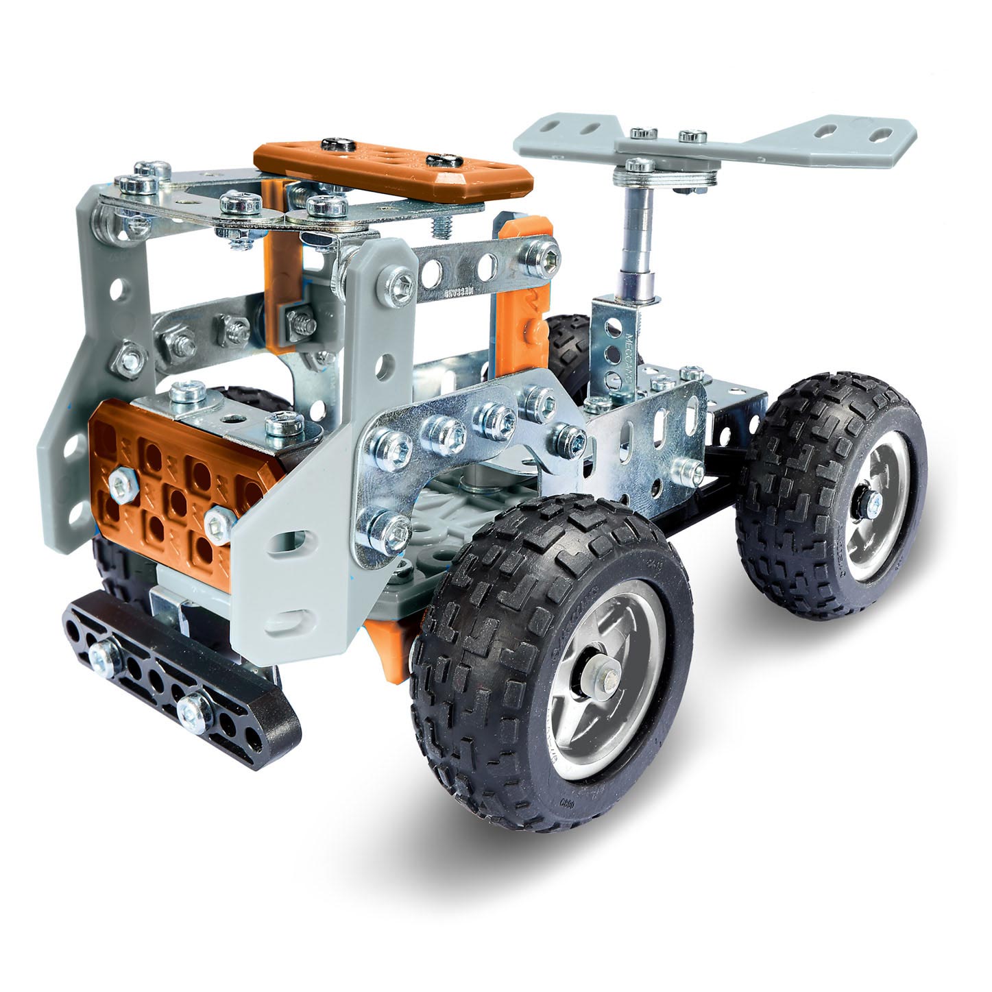 Meccano - Camion de course, kit de construction STEM 15 en 1