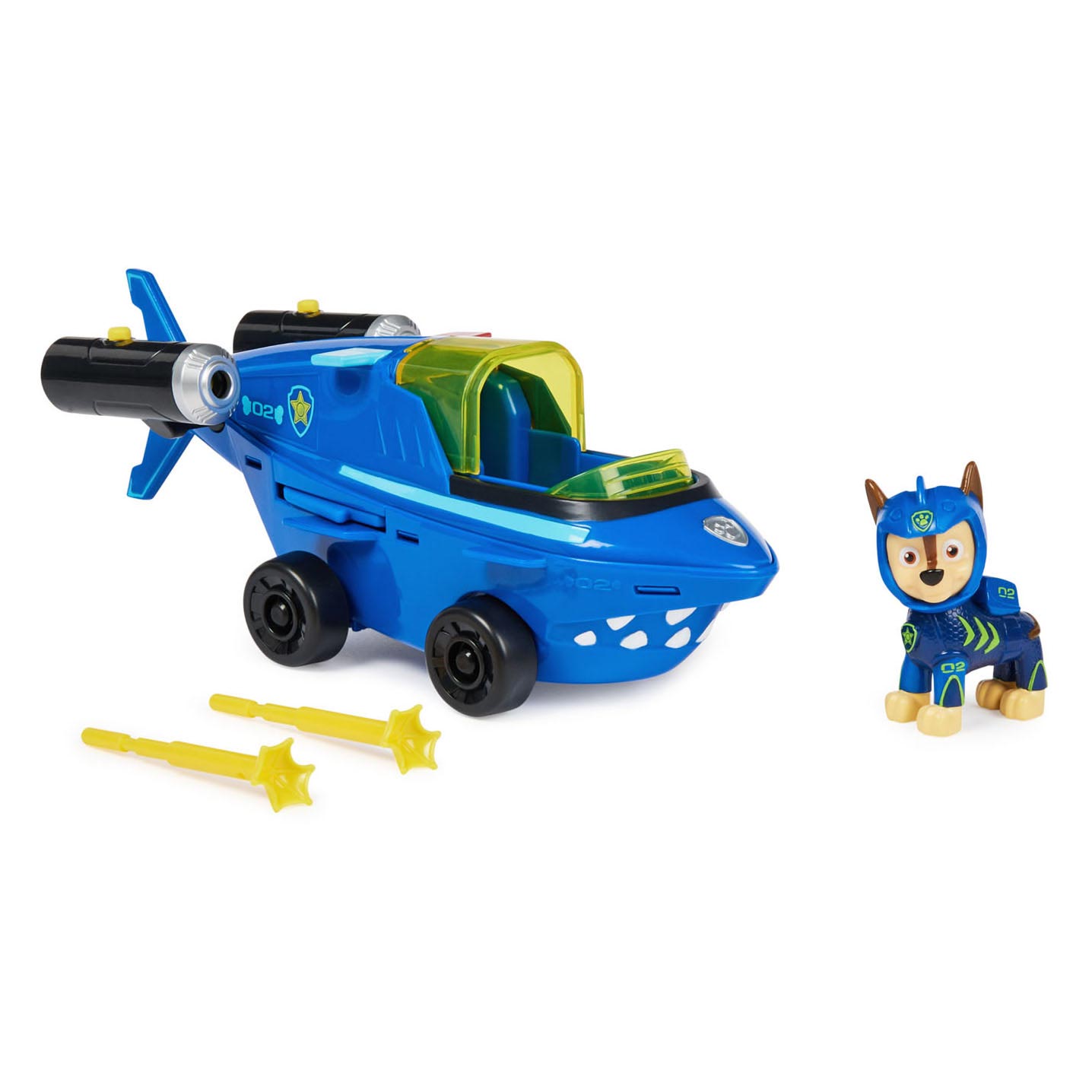 PAW Patrol Aqua Pups Chase Deluxe Véhicule