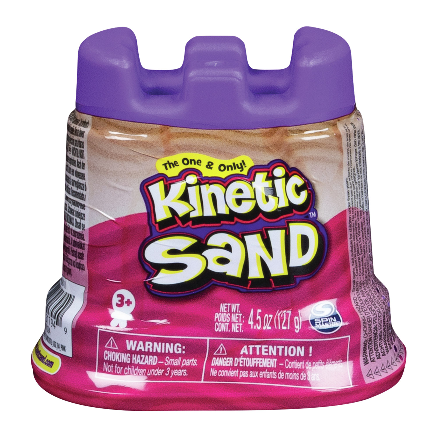 Kinetic Sand - Seau château, 130gr.