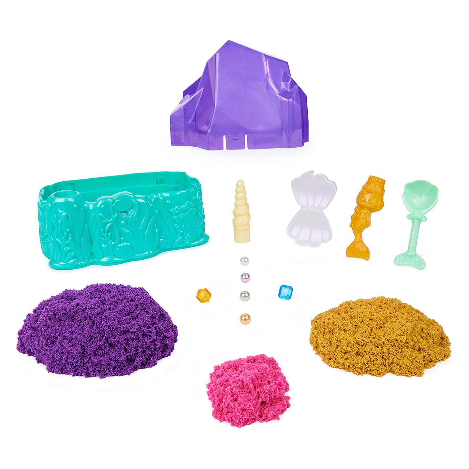 Kinetic Sand – Meerjungfrau-Kristall-Spielset