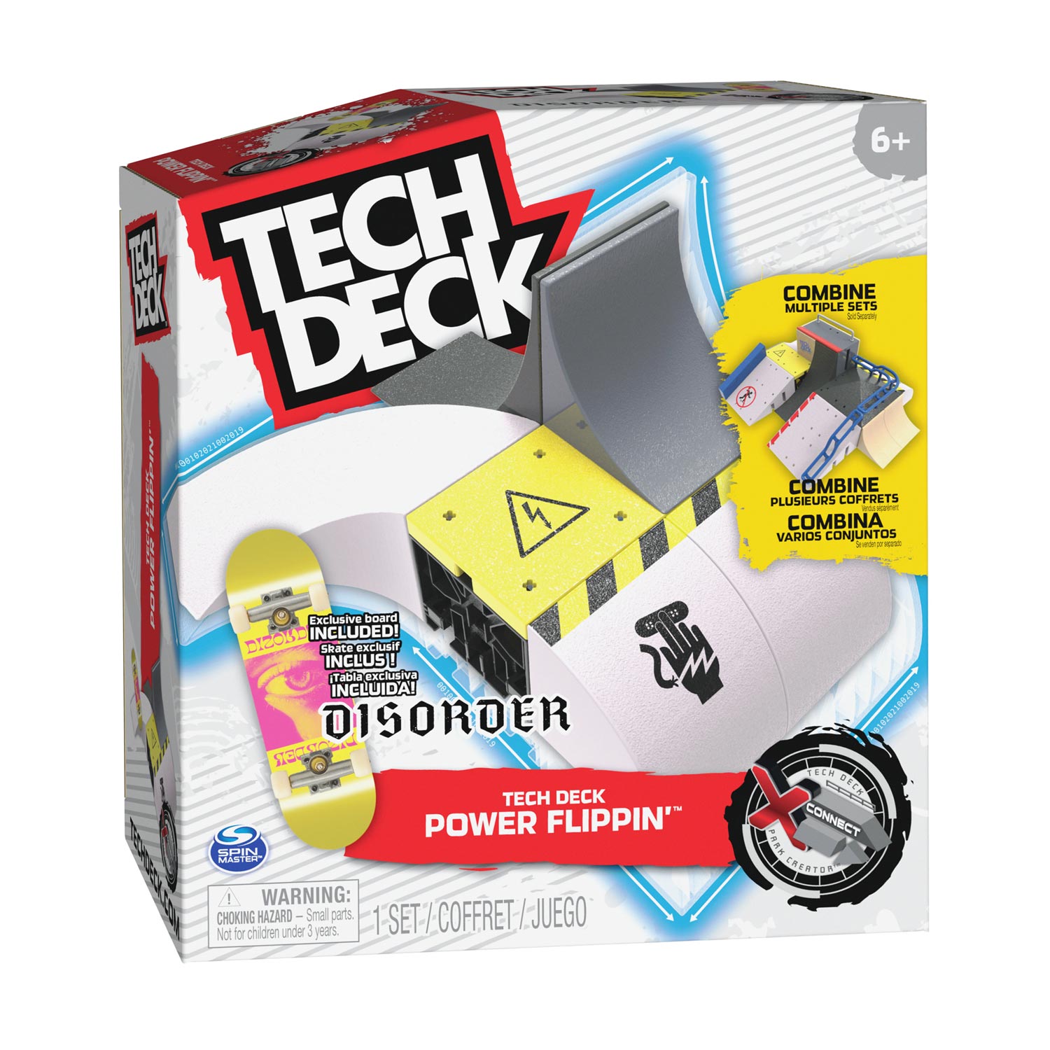 Tech Deck - X-Connect Park Creator - Ensemble de jeu haute tension