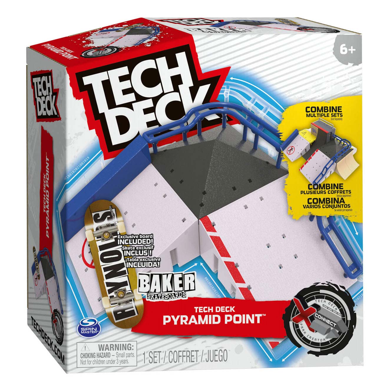 Tech Deck - X-Connect Park Creator - Ensemble de jeu Pyramid Point