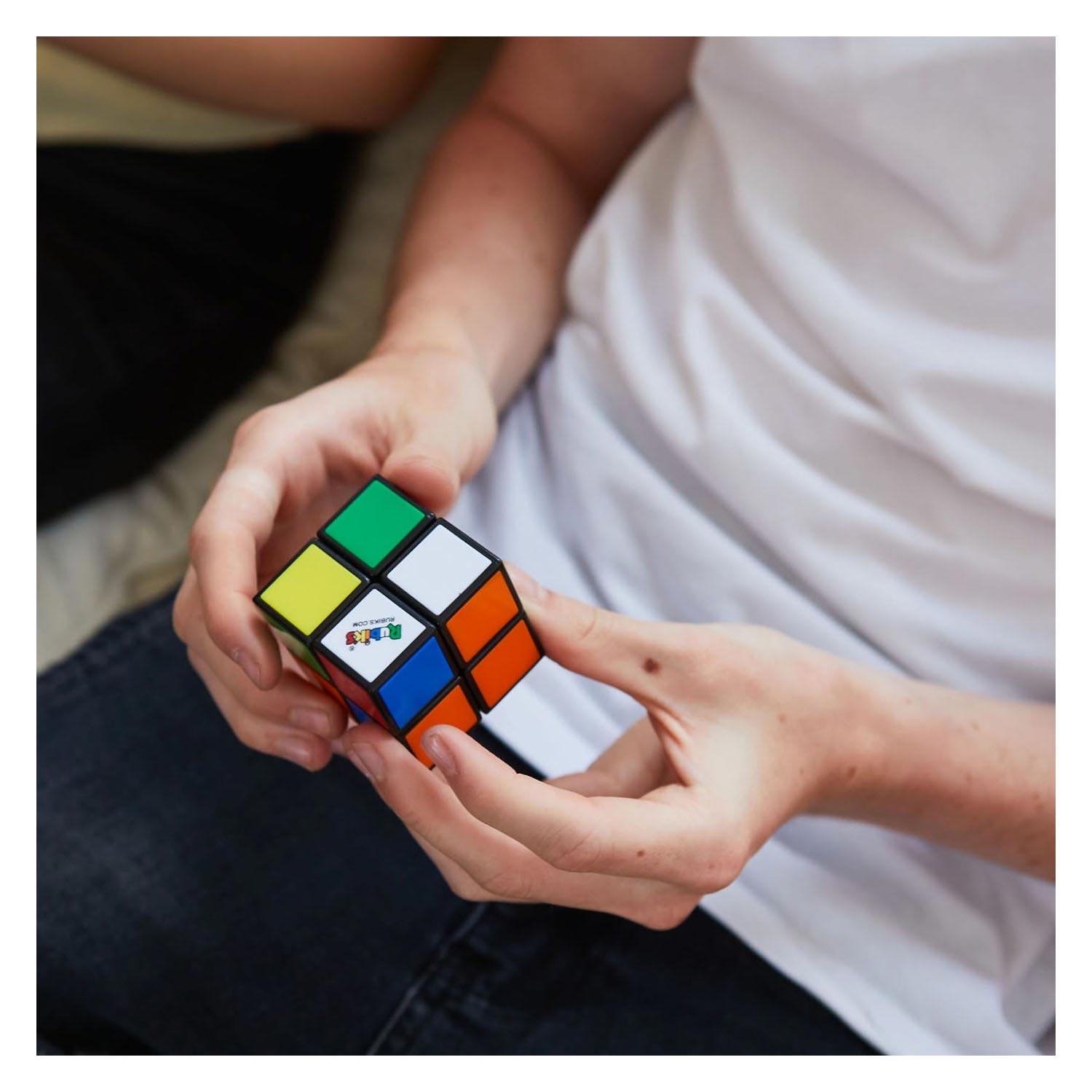 Rubik's Cube, 2 pièces. (3x3, 2x2) Casse-tête cérébral