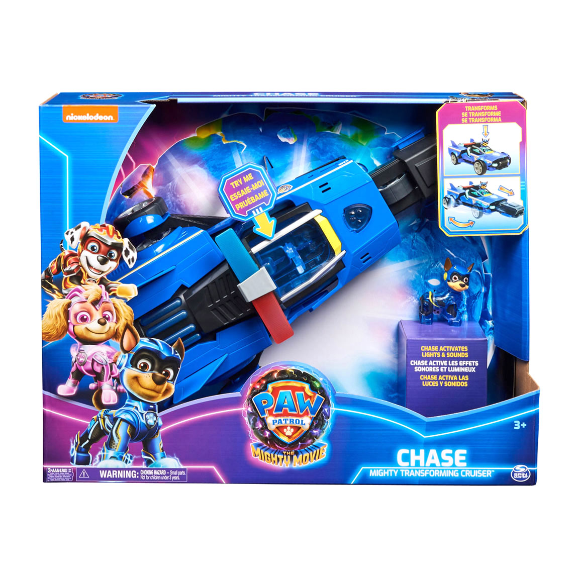 PAW Patrol The Mighty Movie Deluxe Vehicles - Chase