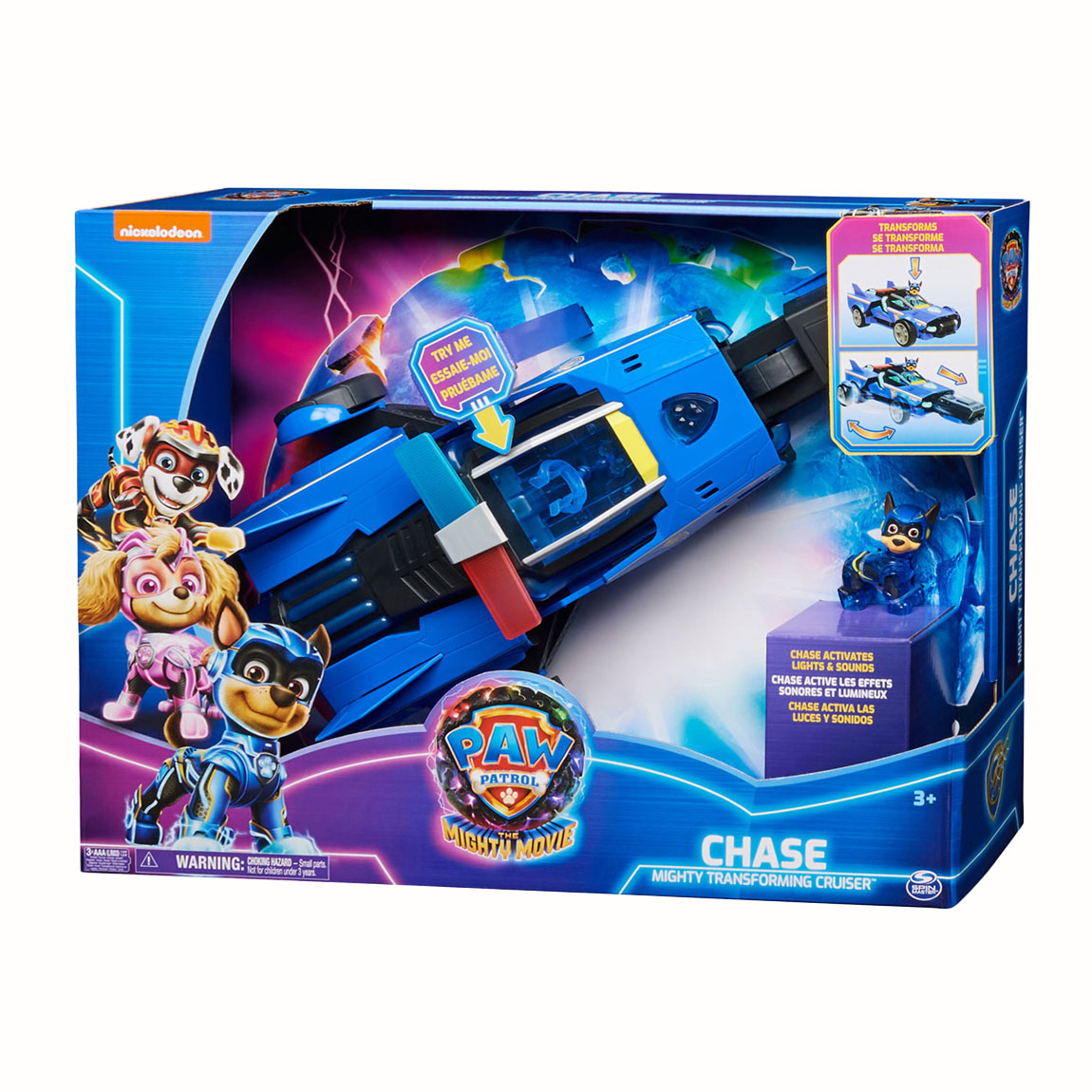 PAW Patrol The Mighty Movie Deluxe Vehicles - Chase