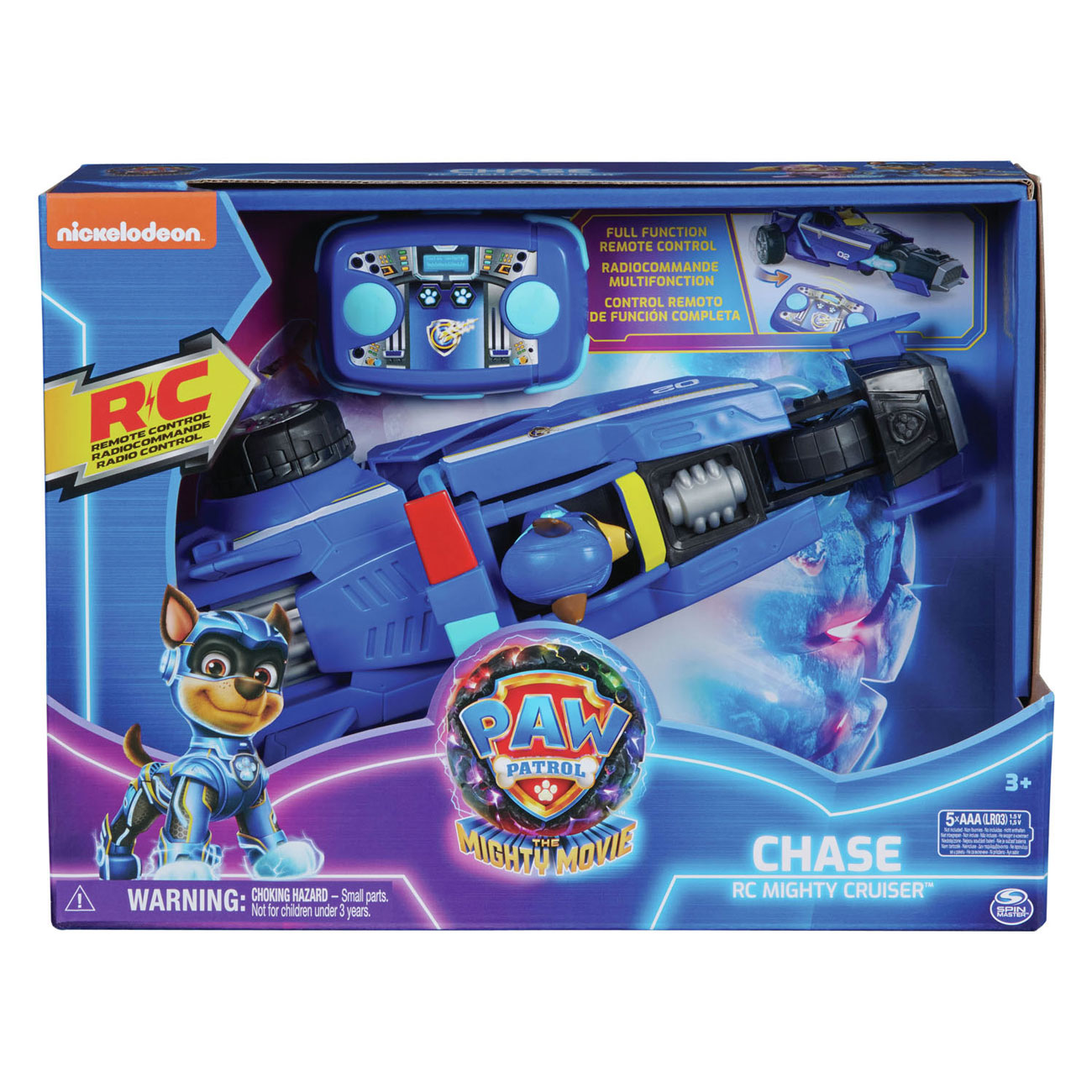 PAW Patrol – The Mighty Movie – Chase RC Vehicle