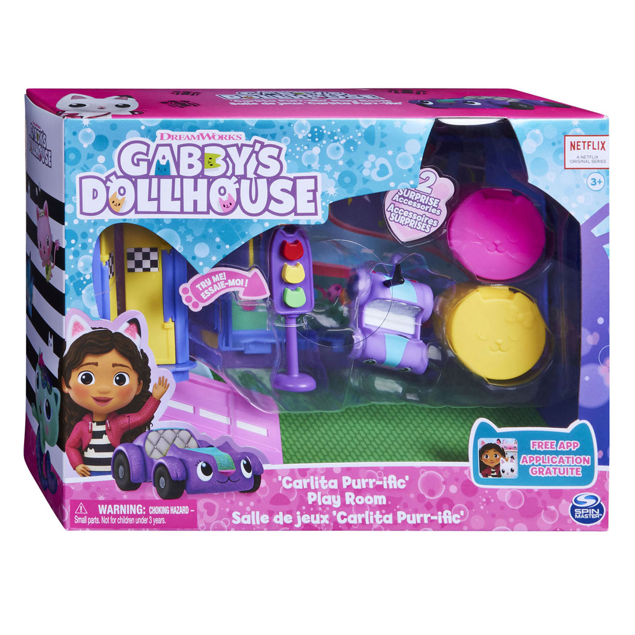 Maison de poupée de Gabby - Ensemble de jeu de salle d'artisanat