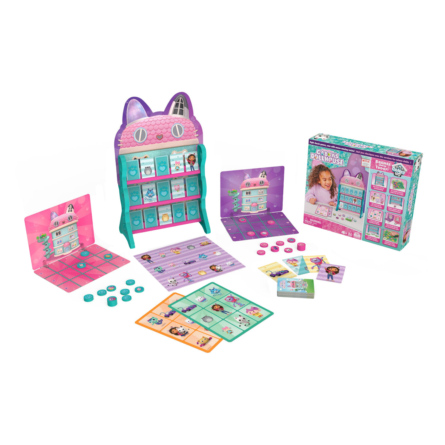 Gabby's Dollhouse – Spielpaket mit 8 Spielen
