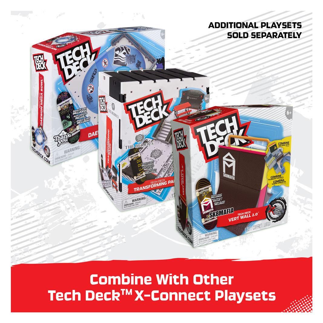 Tech Deck - X-Connect Park Creator - Ensemble de jeu Speed ​​​​Wave
