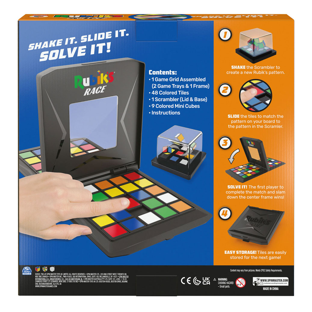 Rubik's Race Game Bordspel