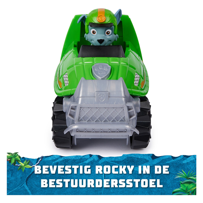 PAW Patrol Jungle Pups Voertuig Speelfiguur - Rocky's Turtle Vehicle