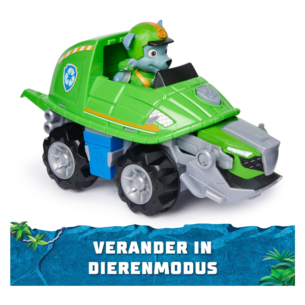 PAW Patrol Jungle Pups Voertuig Speelfiguur - Rocky's Turtle Vehicle