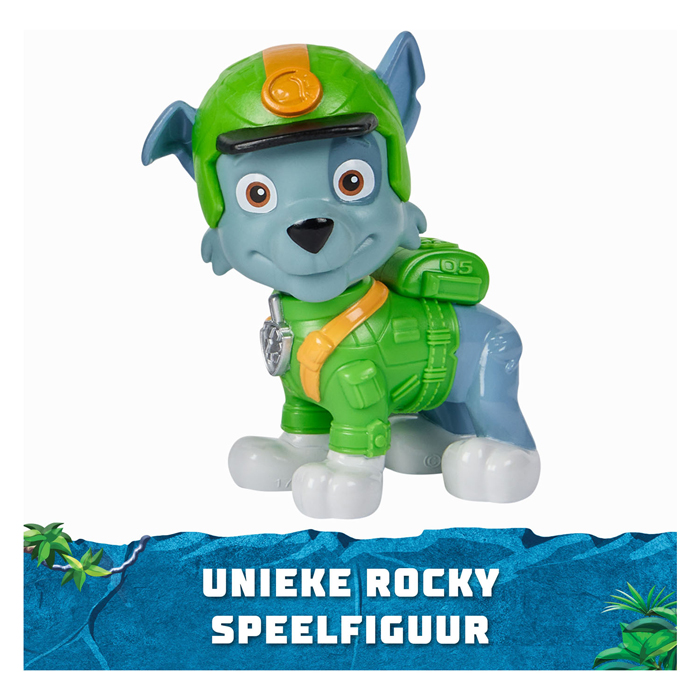 PAW Patrol Jungle Pups Voertuig Speelfiguur - Rocky's Turtle Vehicle