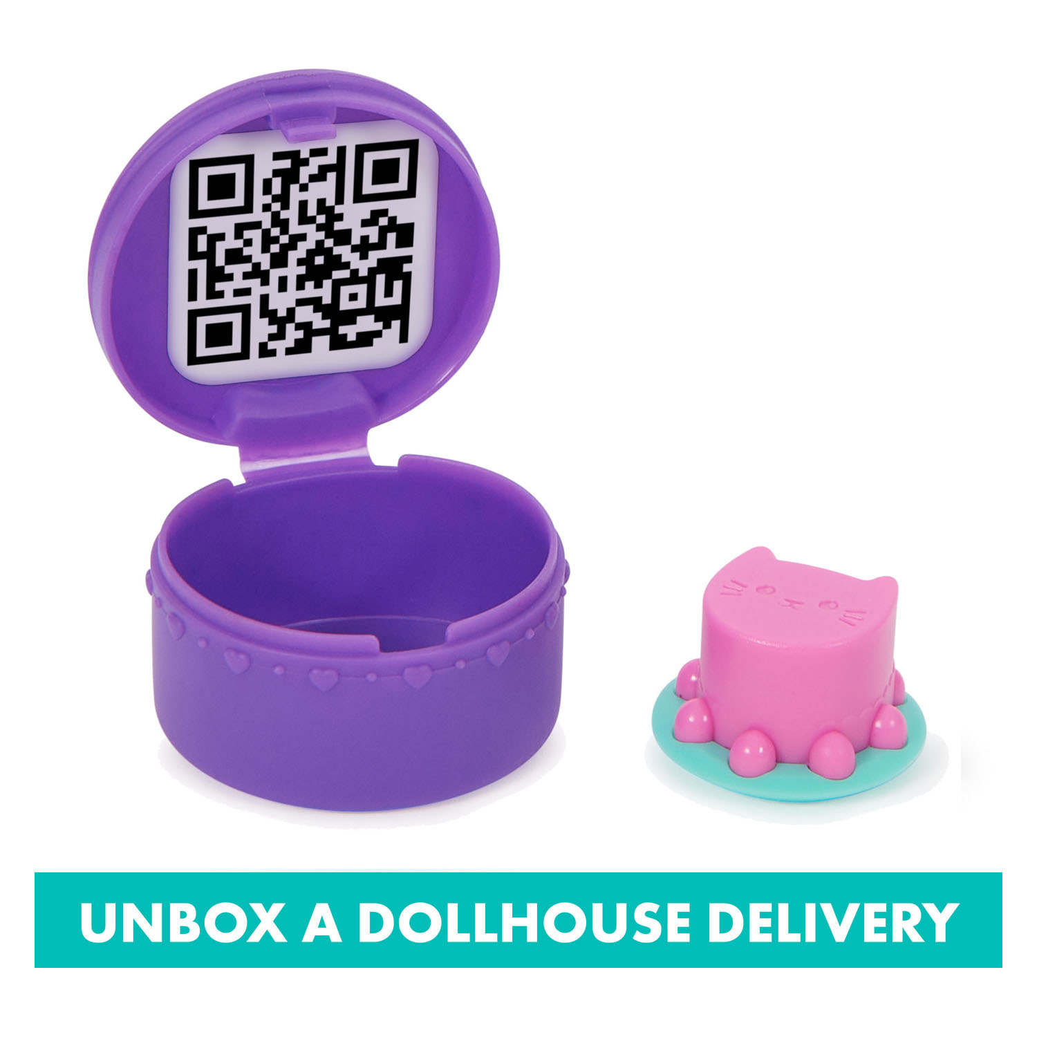 Gabby's Dollhouse Cakey Cat Ensemble de jeu avec clip