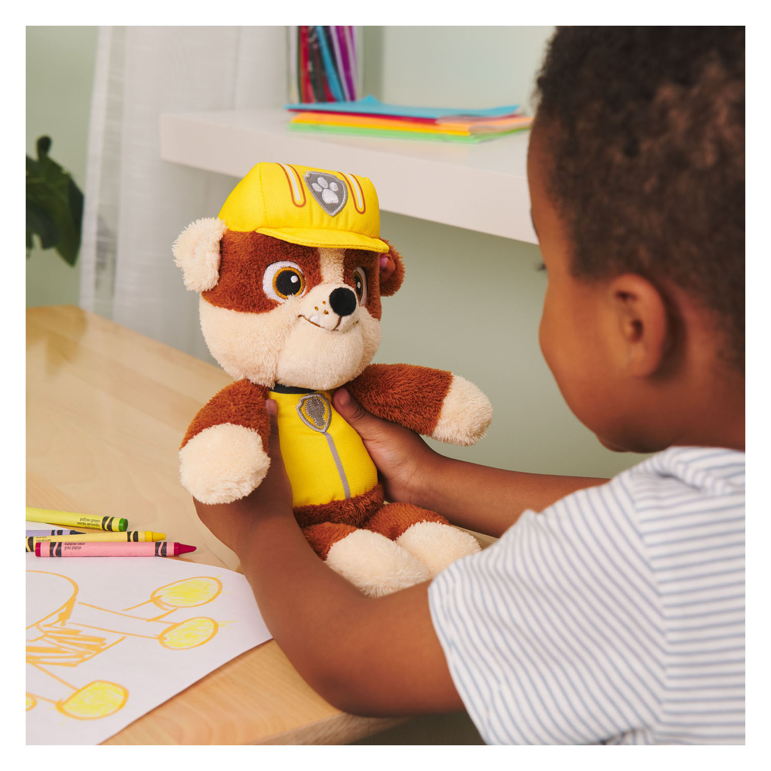 Gund PAW Patrol Reis Knuffel Pluche - Rubble, 33cm