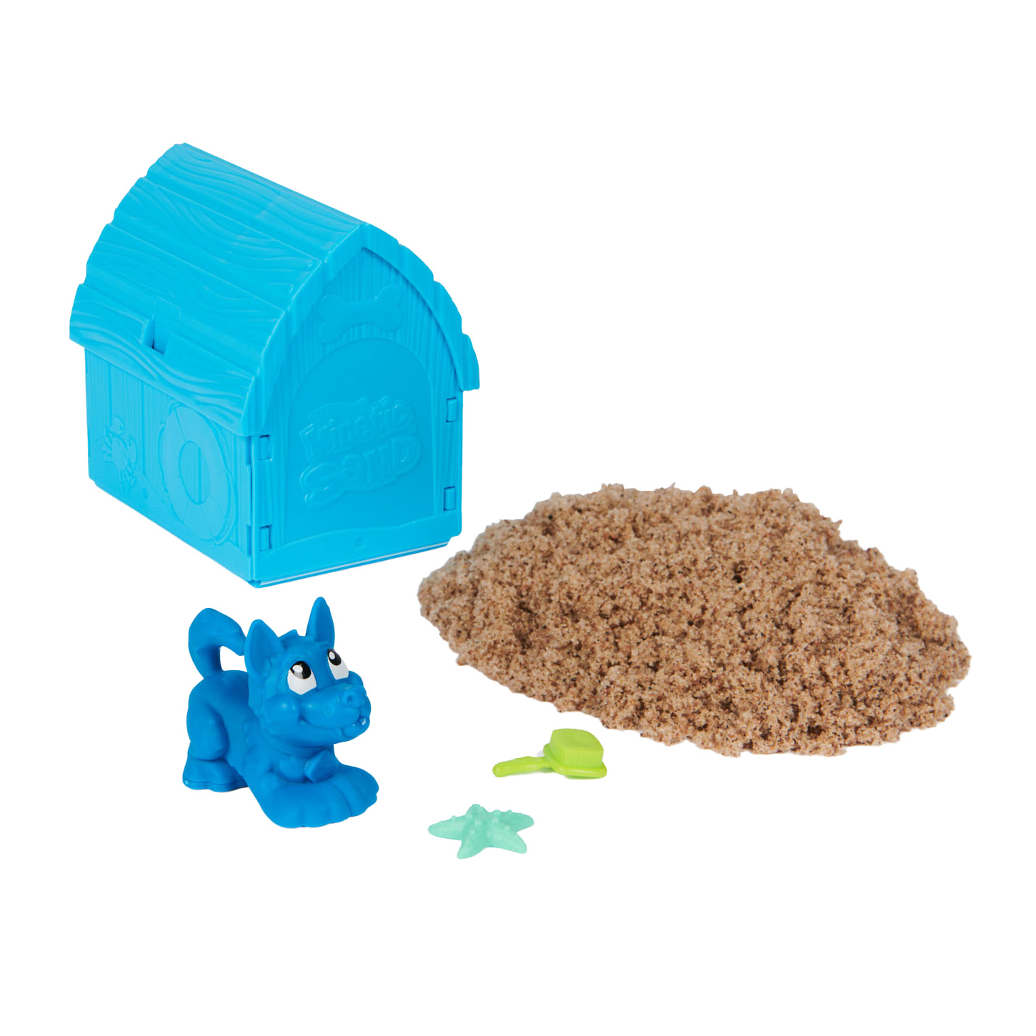 Kinectic Sand Doggie Dig in Schatkist