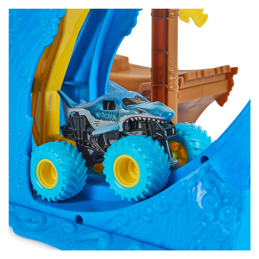 Monster Jam 1:64 Megalodon's Loop of Doom Spielset