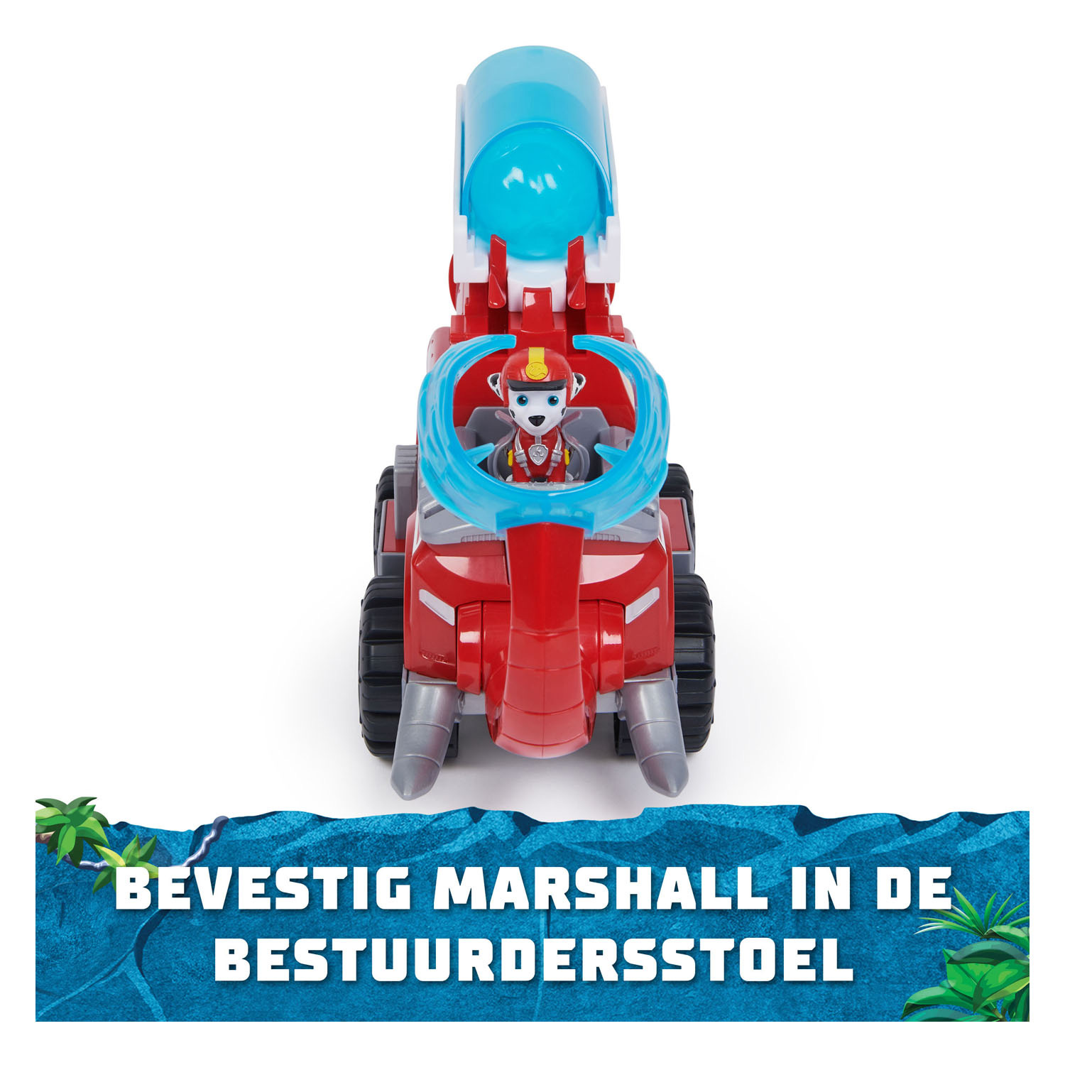 PAW Patrol Jungle Pups Voertuig Deluxe - Marshall