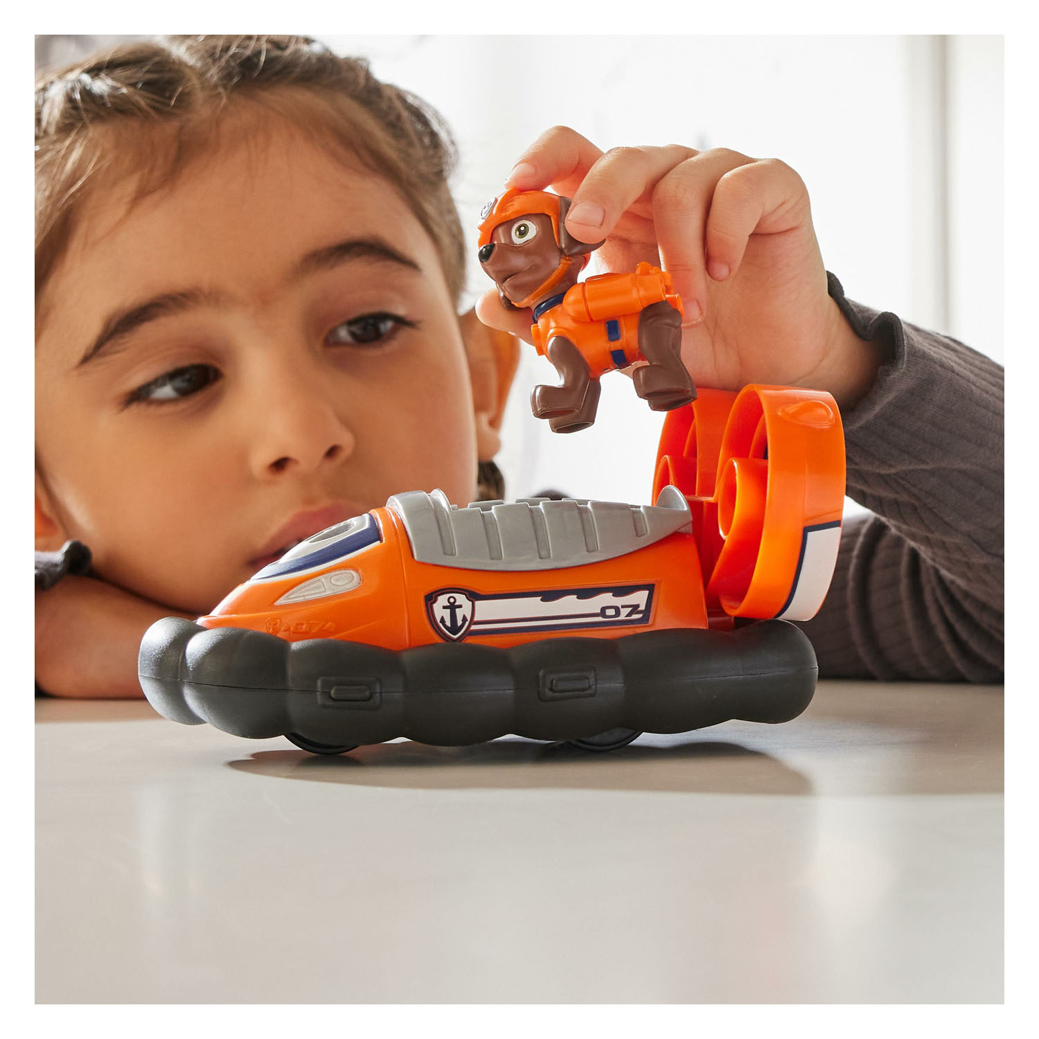 PAW Patrol Voertuig met Speelfiguur - Zuma's Hovercraft