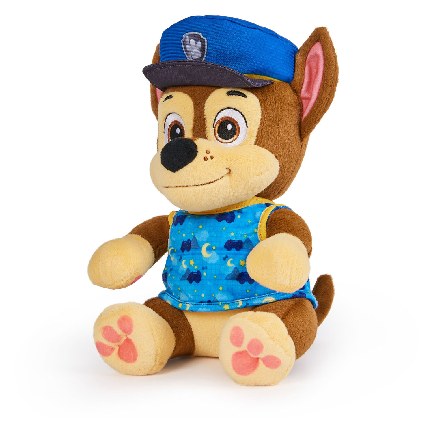 Peluche câlin PAW Patrol - Chase, 25 cm