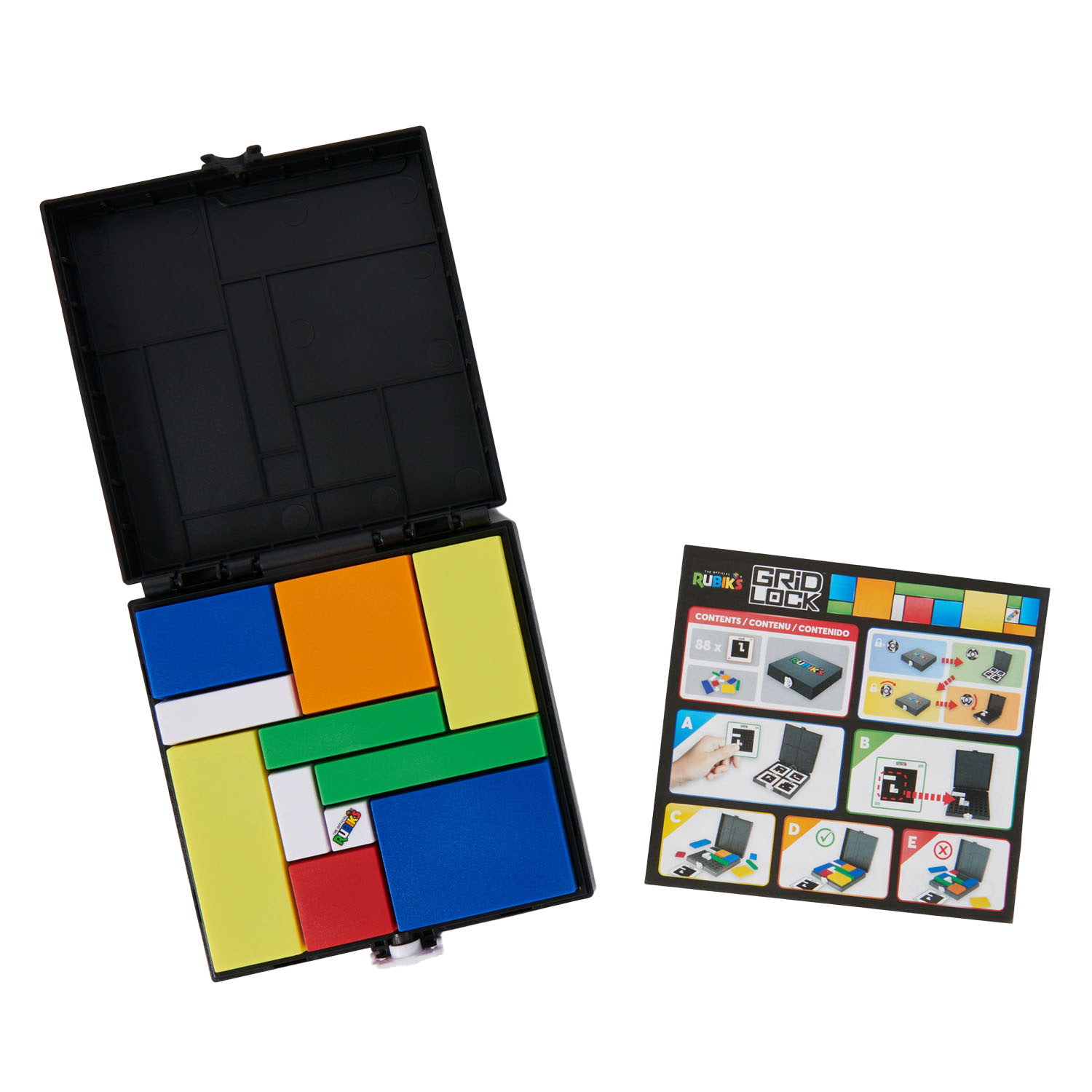 Rubik's Gridlock Mondrian Bordspel
