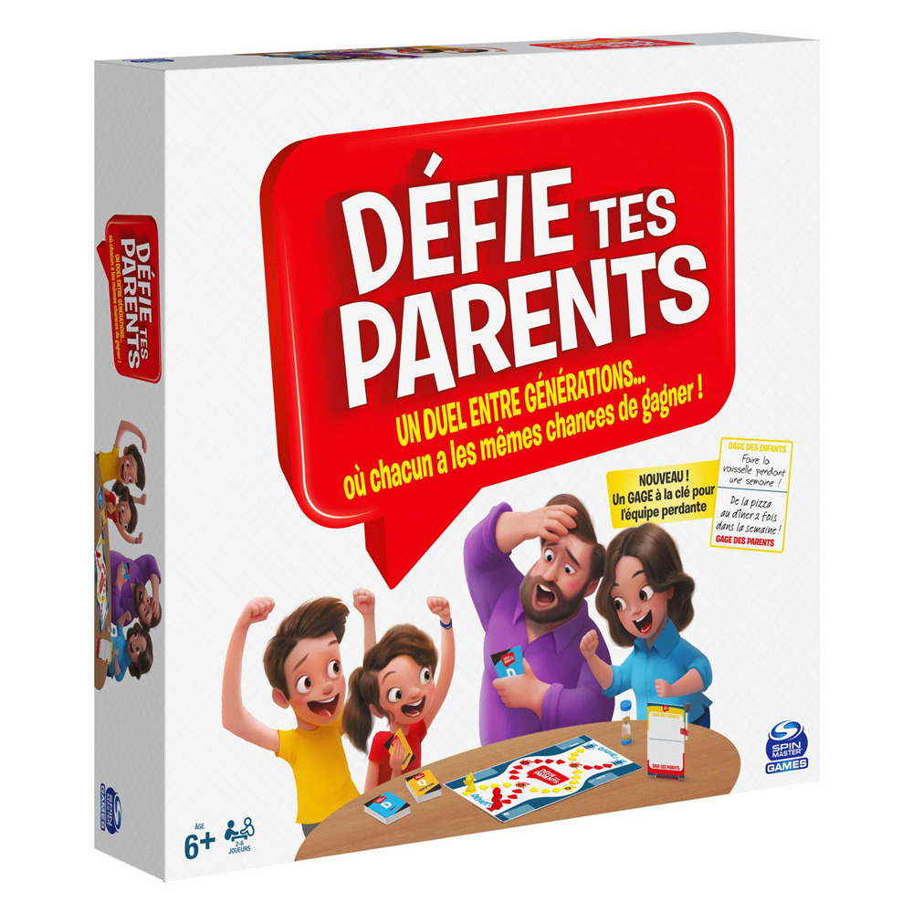 Beat The Parents Klassiek Trivia Bordspel (Franstalig)